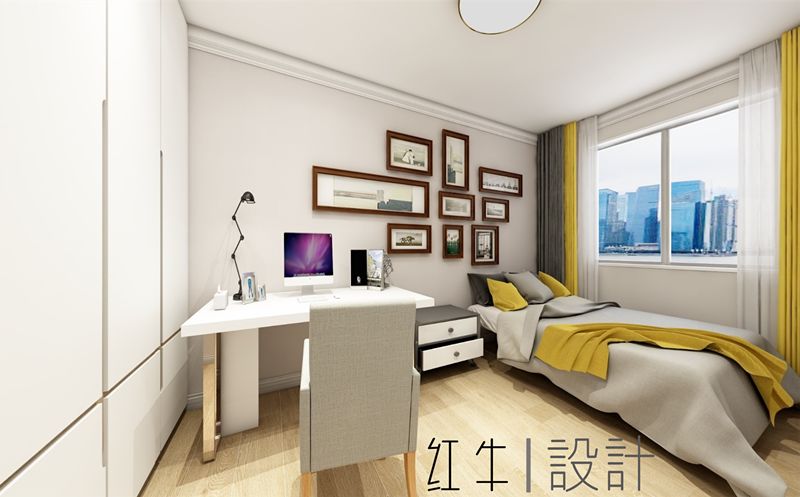 南京云南路西橋花苑79平米現代簡約風格裝修  溫馨浪漫07
