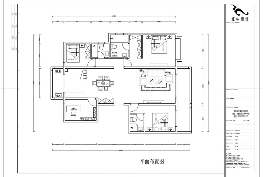 860x580_蔡成昊_南京中冶盛世濱江175㎡現代風格裝修_平面布置圖