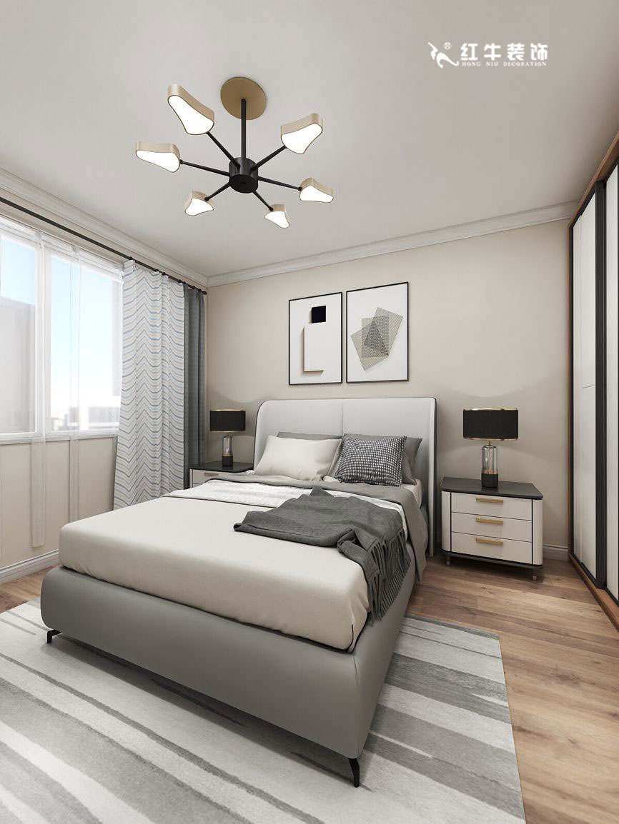 蔣琛_九條巷106㎡現代風“養老房”裝修,給設計做減法!08次臥+logo