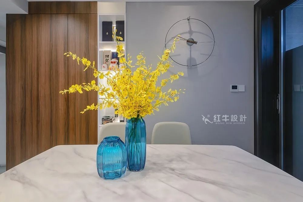 余瑋_金鼎灣花園135㎡輕奢風格--老房升級改造，前后對比大變樣！11餐廚·改造后