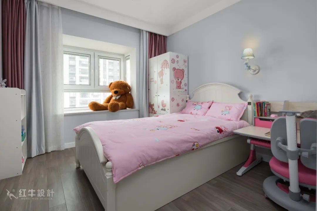 85后夫婦的美式輕奢家,起名“海藍(lán)之謎”!12兒童房