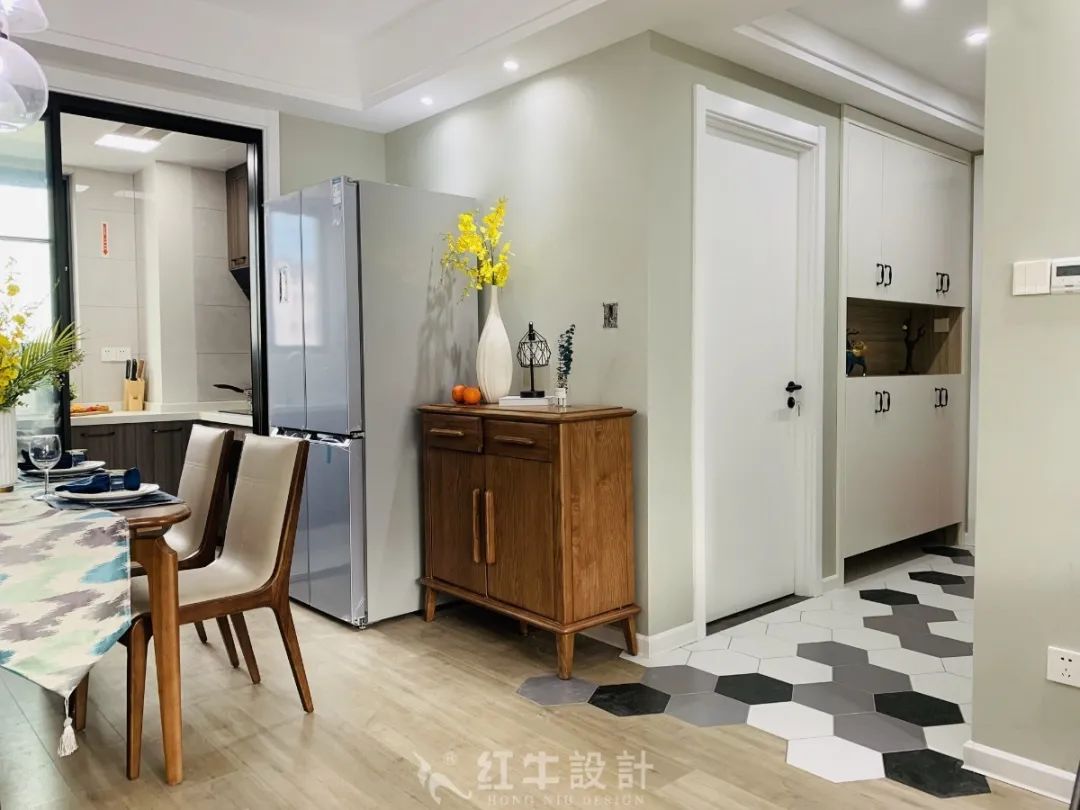 保利國際社區115㎡現代風格--想現場參觀新裝好的房子嗎?這里就有哦!02劉曉芳_保利國際社區-95㎡-北歐風格