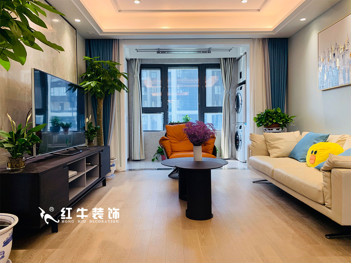 陸利民_保利國際社區3-2703-115㎡-現代風格(3室2廳1廚2衛2陽臺¥183429)01客廳