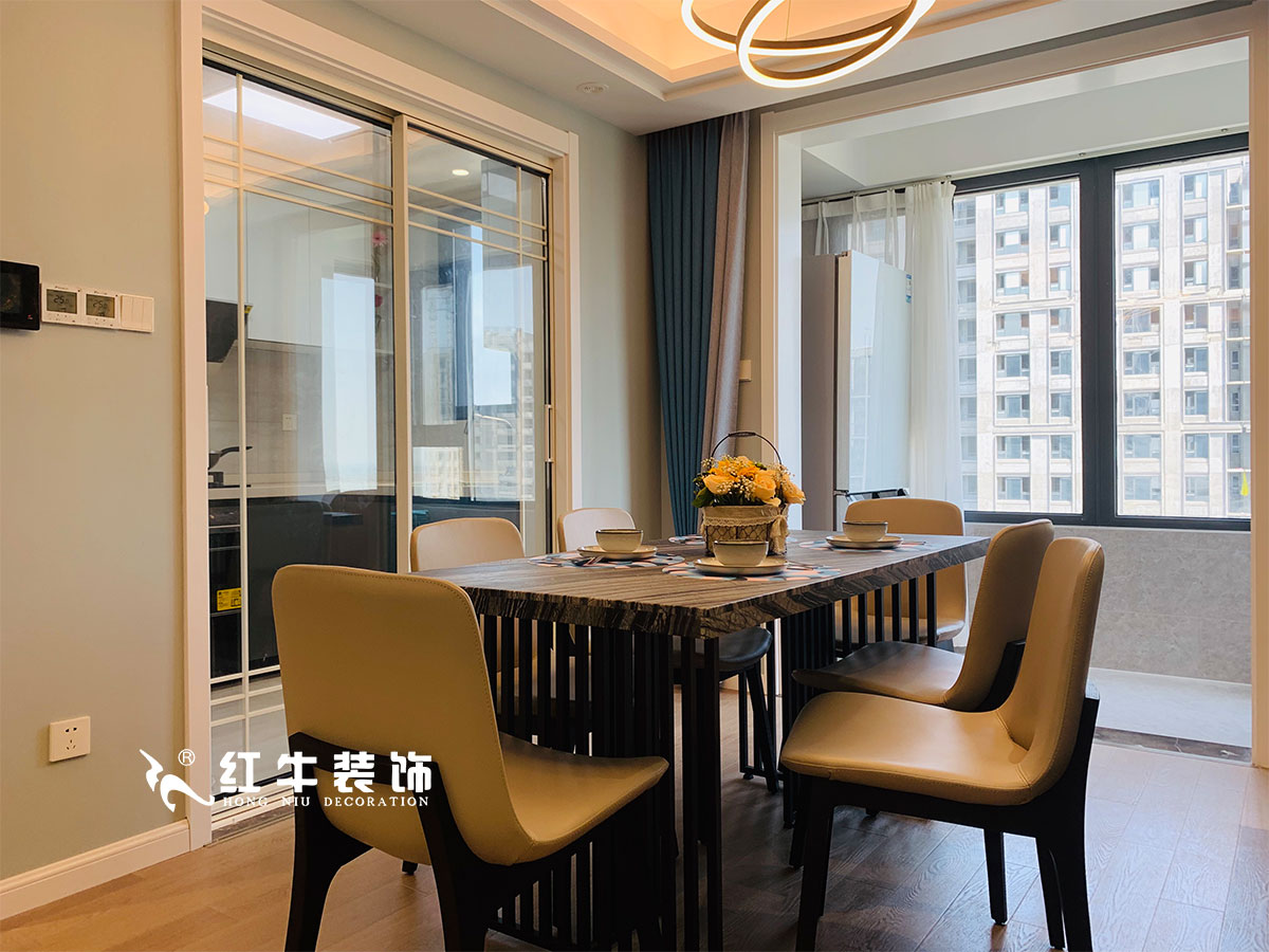 陸利民_保利國際社區3-2703-115㎡-現代風格(3室2廳1廚2衛2陽臺¥183429)06餐廳