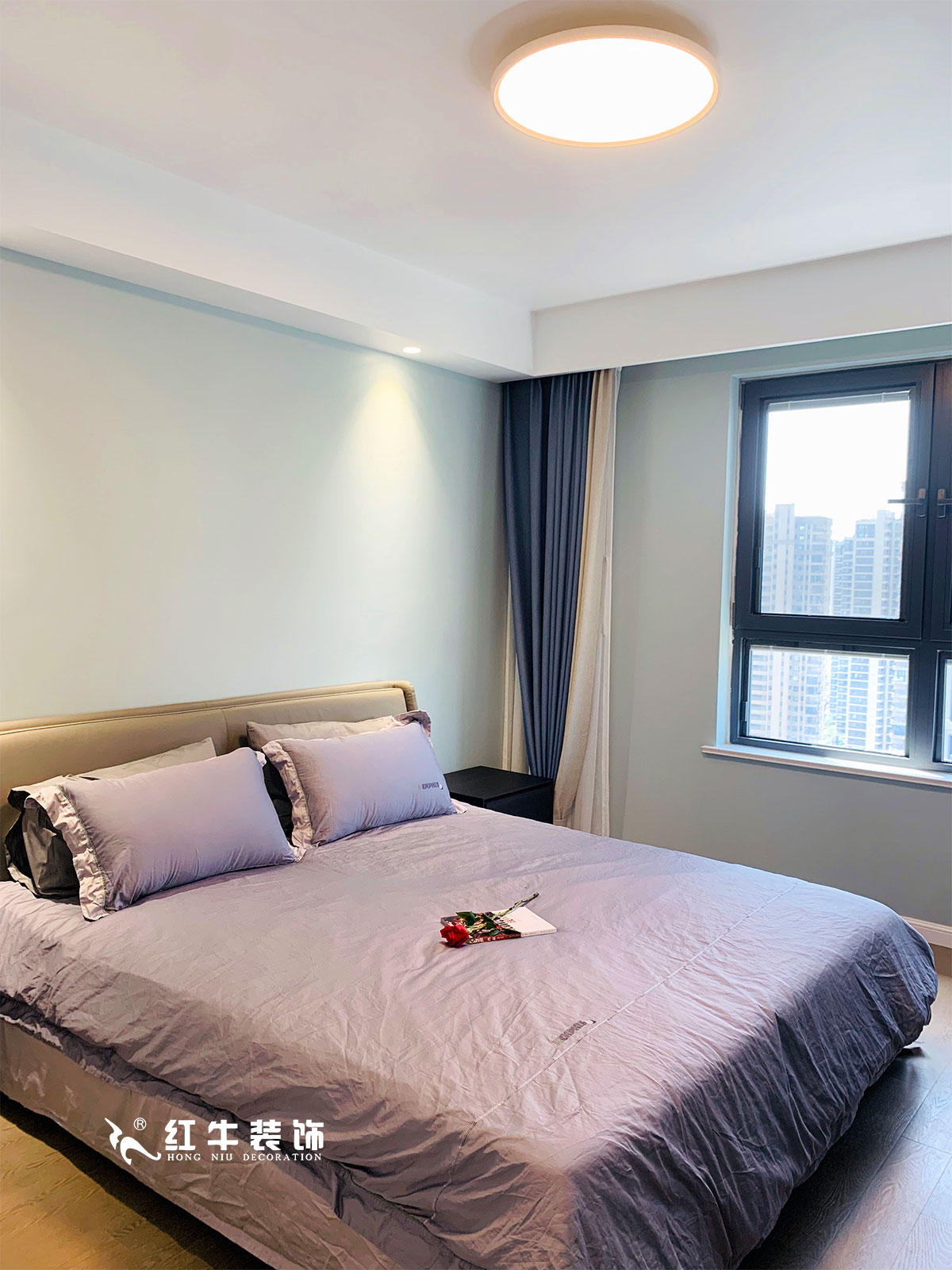 陸利民_保利國際社區3-2703-115㎡-現代風格(3室2廳1廚2衛2陽臺¥183429)11主臥室