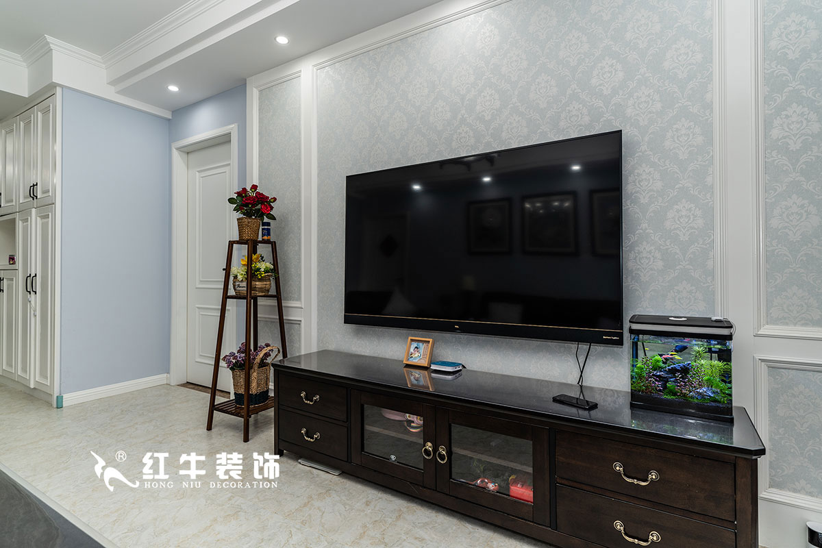 +logo_魏明花_華府國際-117㎡-簡美風格(3室2廳2衛,全包16萬)04客廳電視背景墻_華府-17