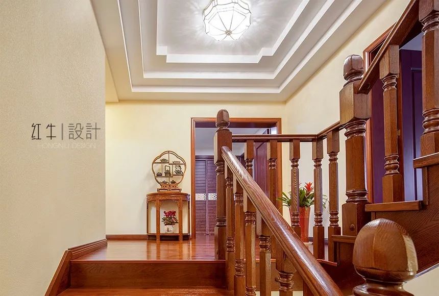 吳波_紅牛設計 · 大宅--280㎡ · 中式古典風格 · 湯山東湖麗島10