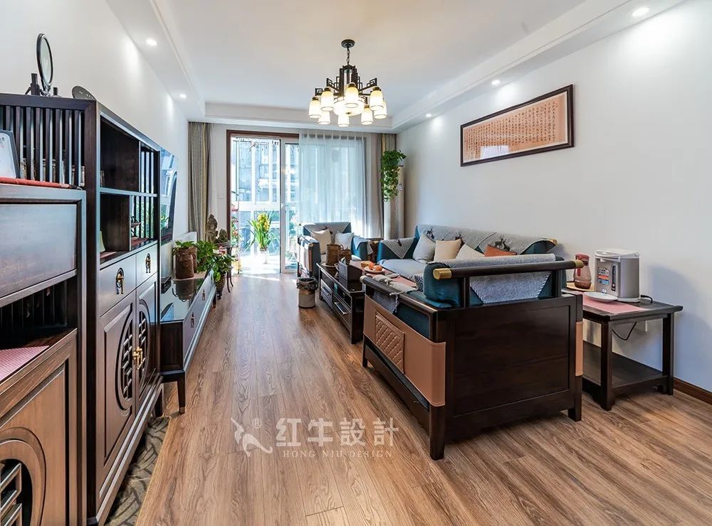 吳波_香格里拉東苑136㎡簡美風格--喜歡深色家具的看過來02