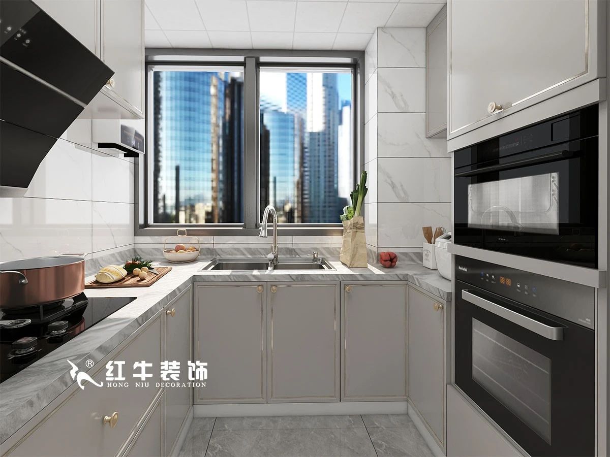 劉萍萍_仙龍灣山莊90㎡輕奢風格｜加入一點金屬線條，這個家高級又溫柔！07