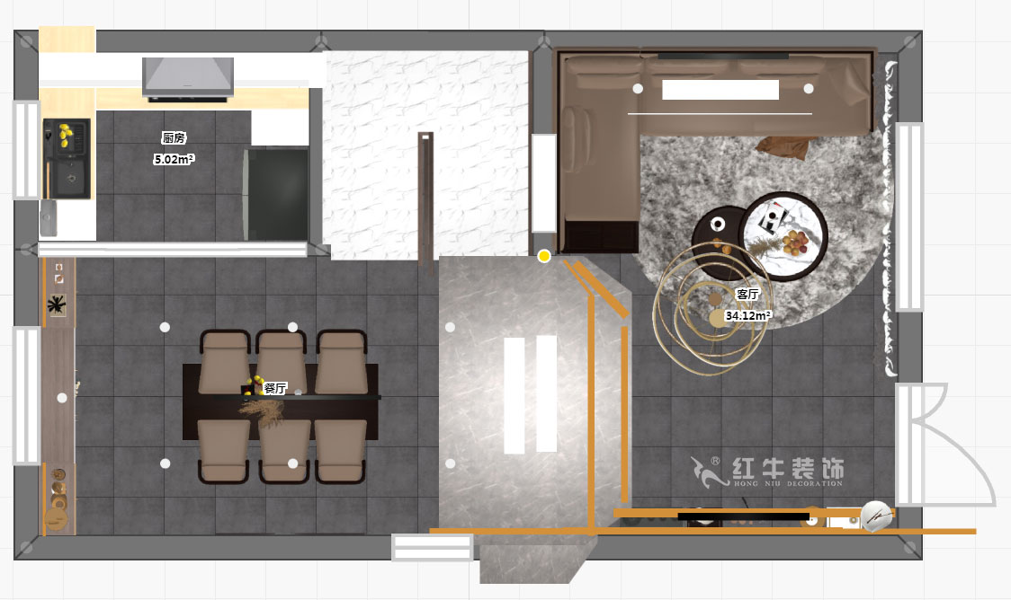 劉小勇｜逸品湯山一期14-105-150㎡-現代風格｜4室2廳2衛｜新房裝修｜定制家￥200000｜全包22