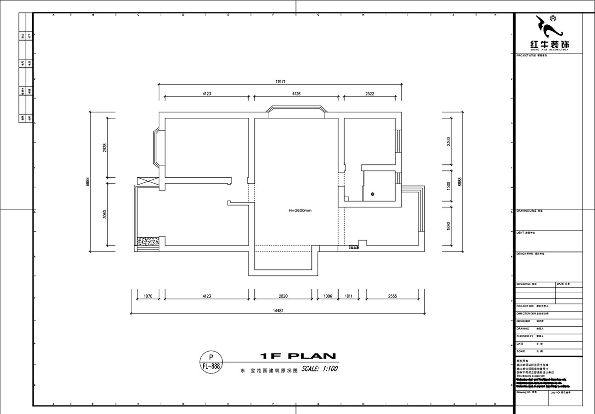 魏明花｜東寶花園12-402-96㎡-現代簡約風格｜3室2廳1衛｜二手房裝修｜定制家￥161200｜全包12